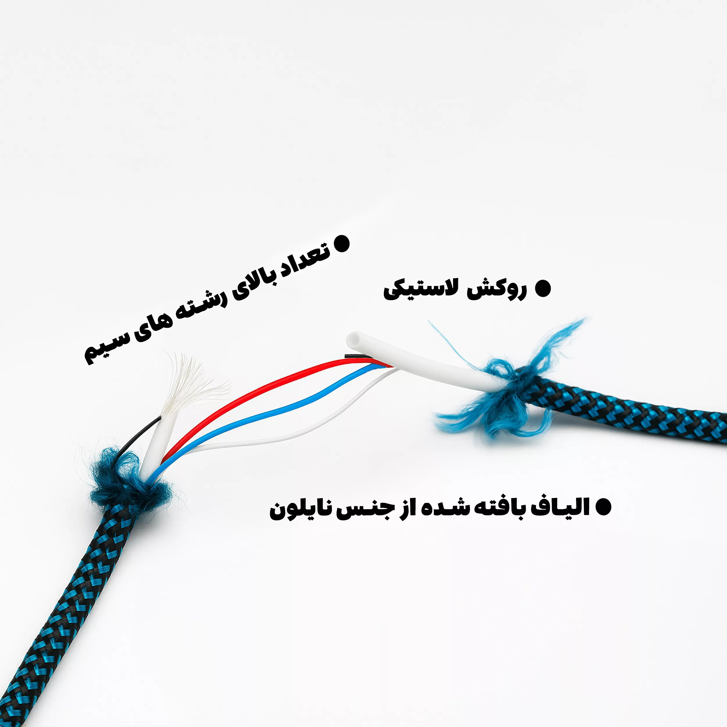 کابل تبدیل USB به USB-C بیاند مدل BUC-402 FAST طول 2 متر