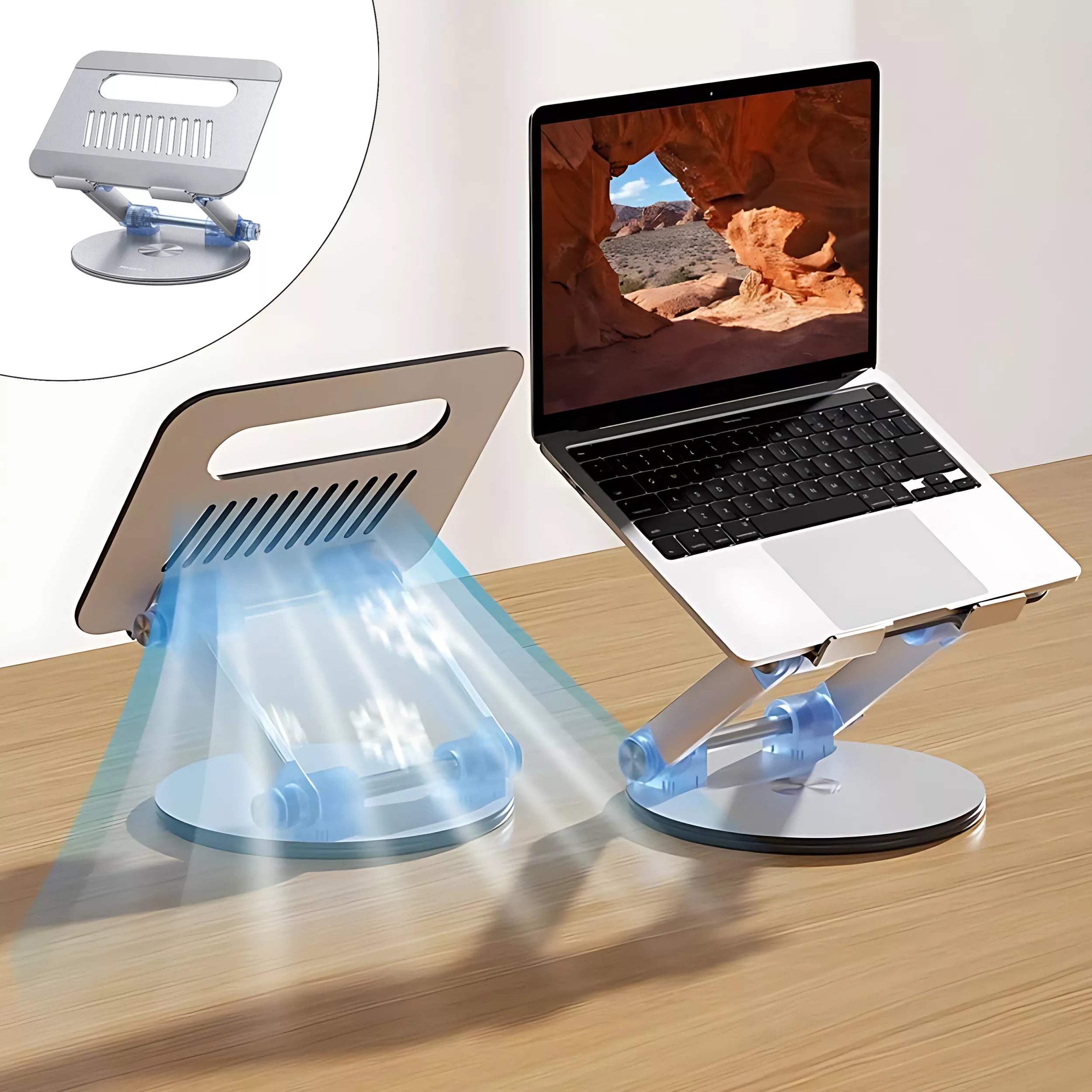 پایه نگهدارنده لپ تاپ یسیدو مدل LP 06 پایه نگهدارنده لپ تاپ یسیدو مدل LP 06