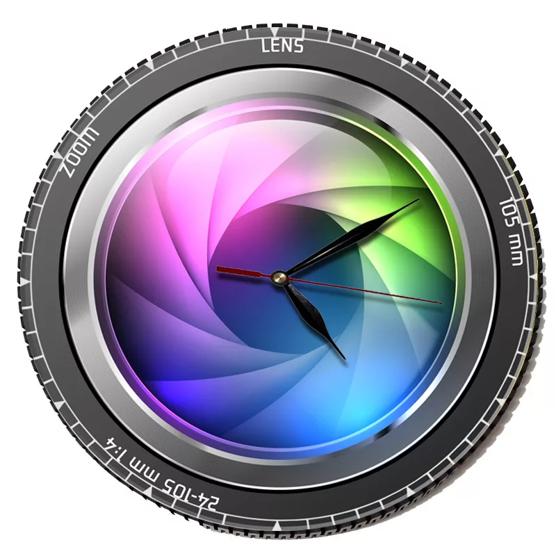 ساعت دیواری مدل لنز