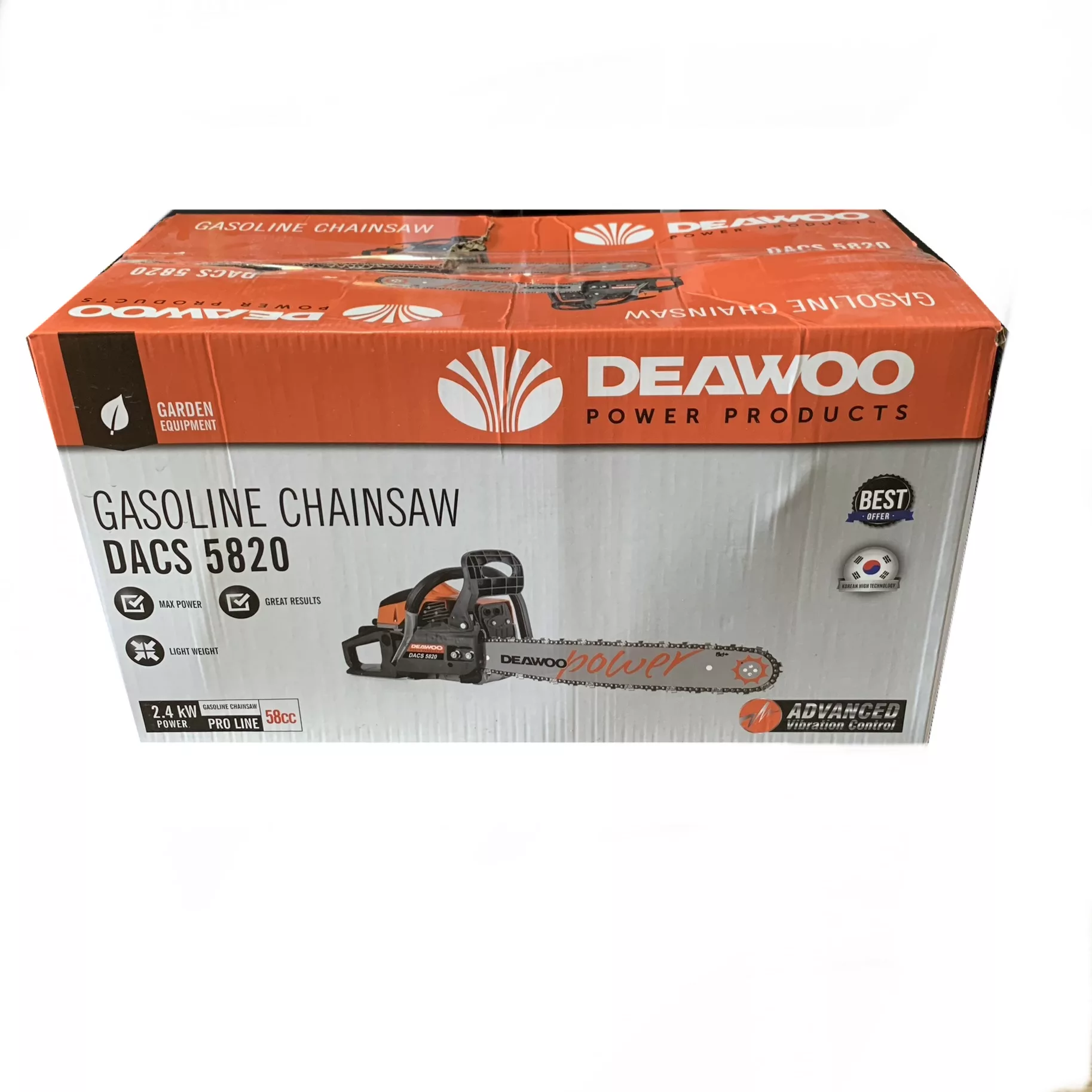 اره زنجیری بنزینی دوو مدل DACS 5820