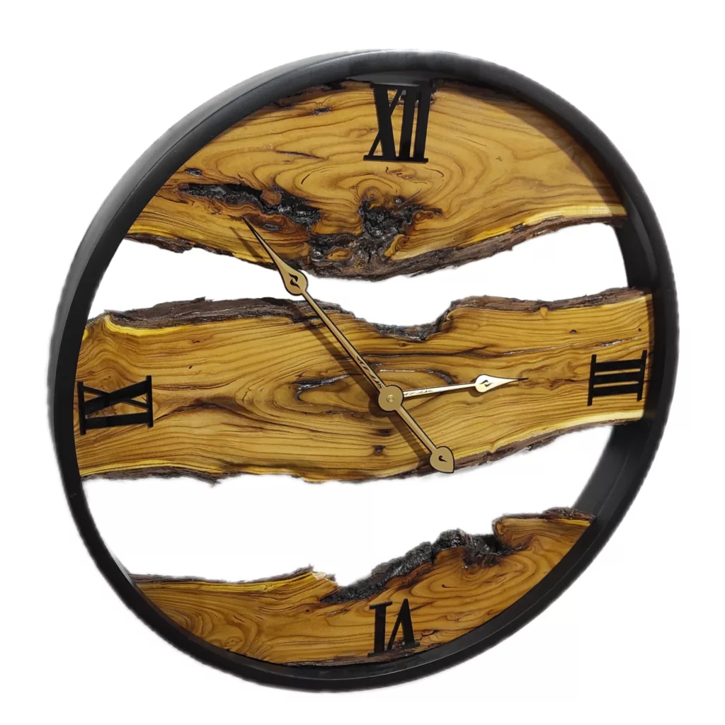 ساعت دیواری کوارتز طرح روستیک مدل 6002