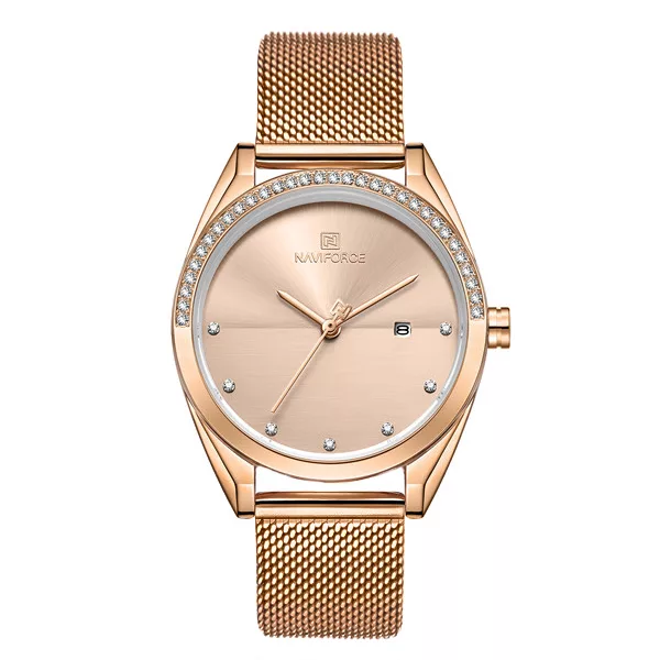 ساعت مچی عقربه ای زنانه نیوی فورس مدل NF5015L – RZ