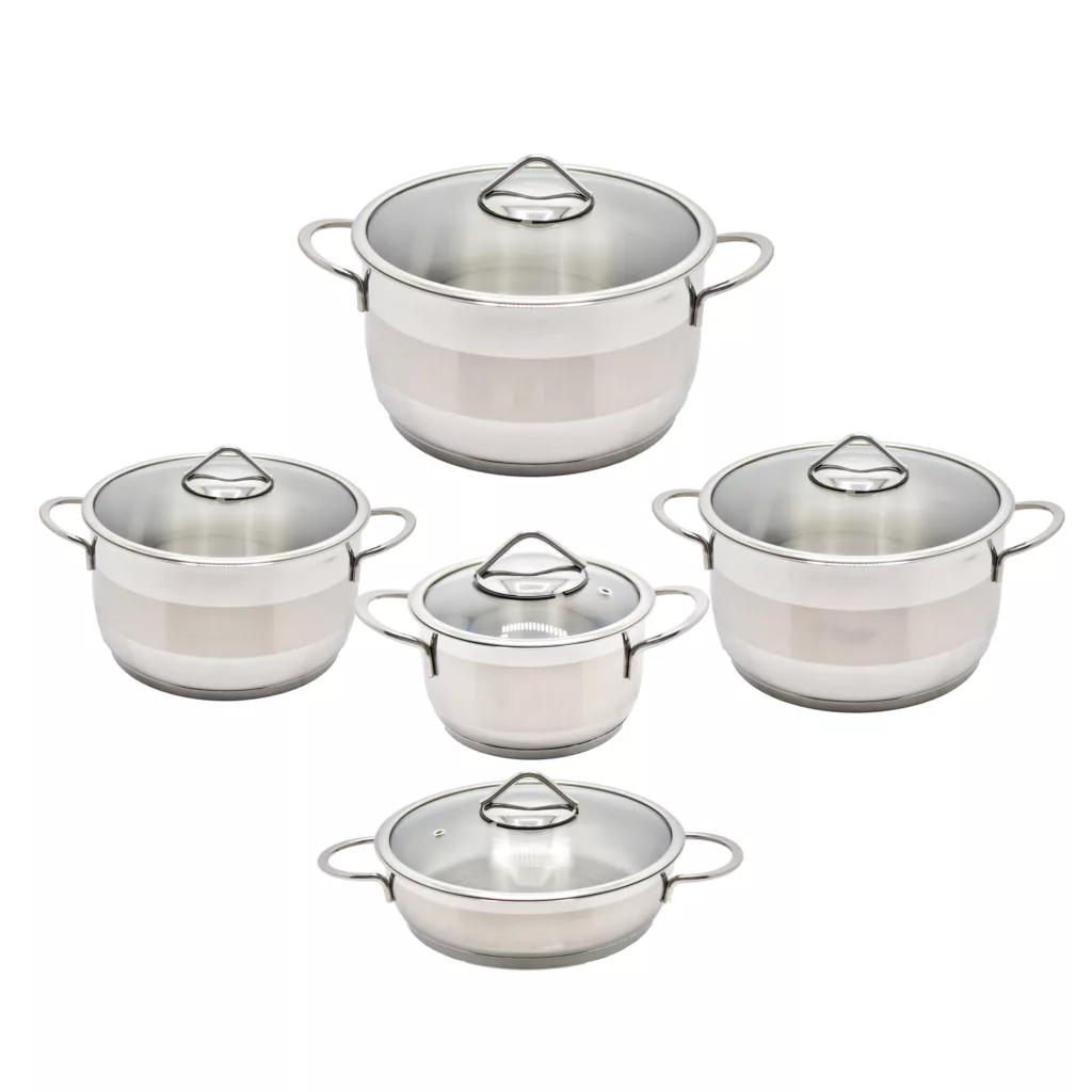 سرویس پخت و پز 10 پارچه مدل استیل کد 2110