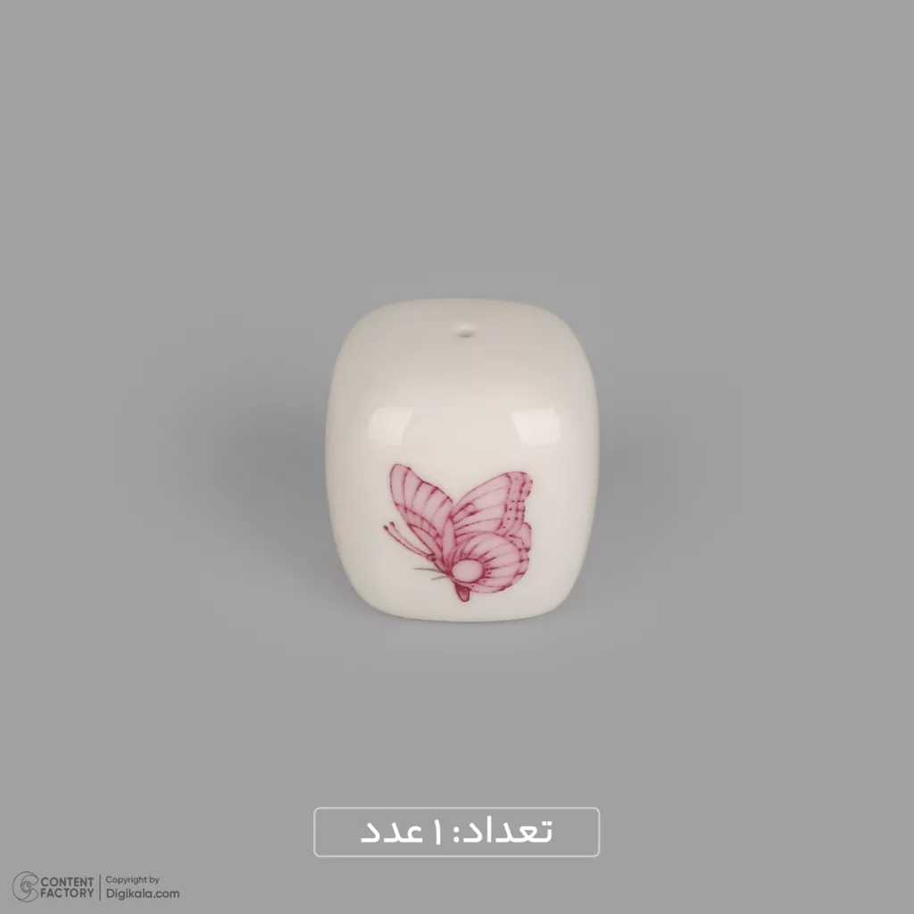 سرویس غذاخوری 27 پارچه 6 نفر چینی زرین ایران مدل رزفلاور سری کواترو درجه عالی