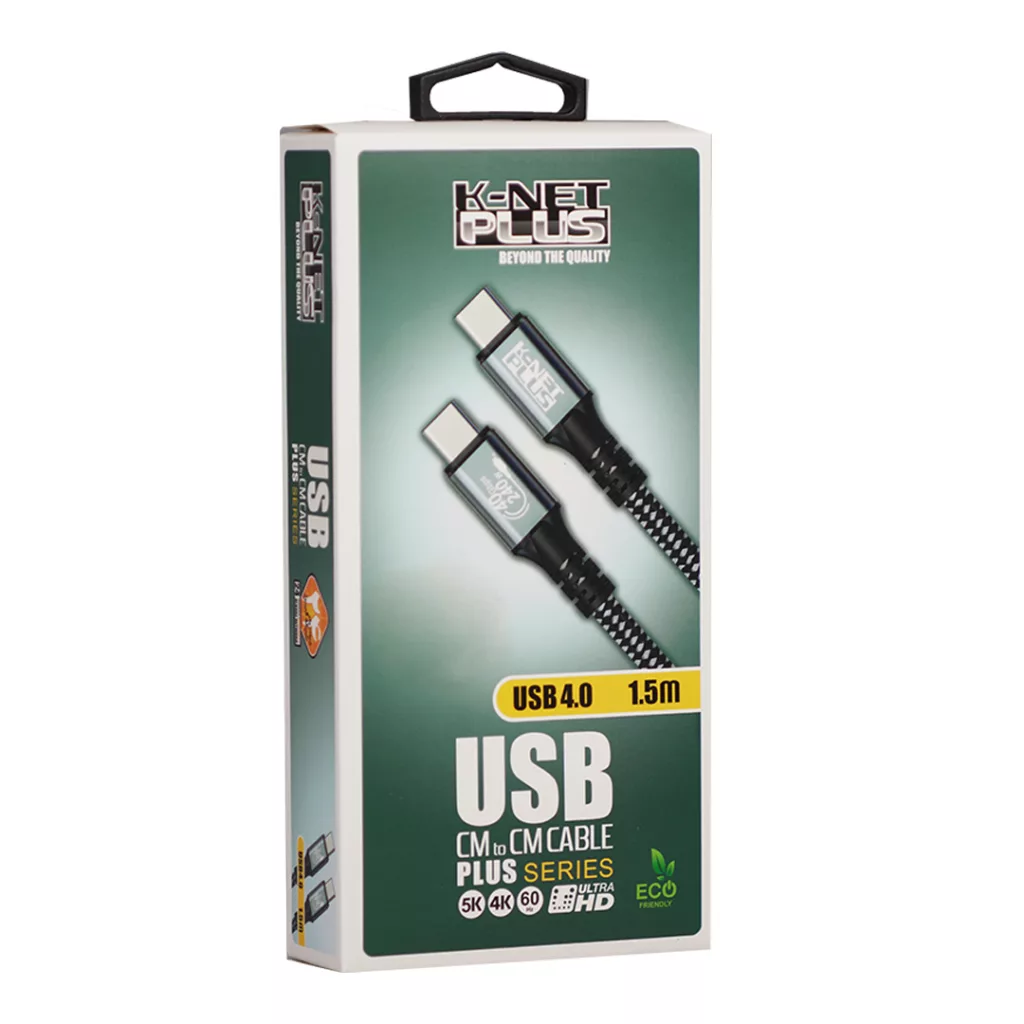 کابل USB-C کی نت پلاس مدل KP-CUCM4015 طول 1.5 متر