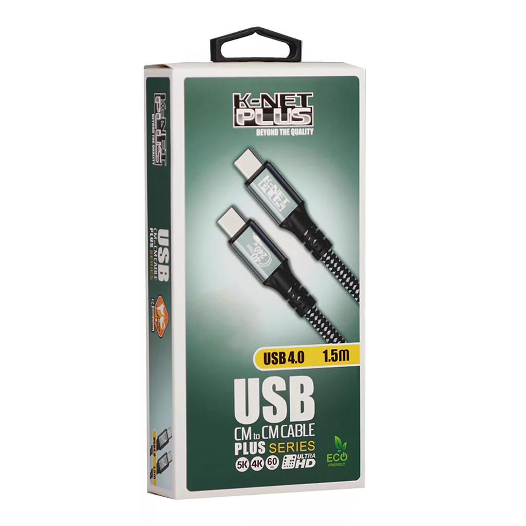 کابل USB-C کی نت پلاس مدل KP-CUCM4015 طول 1.5 متر