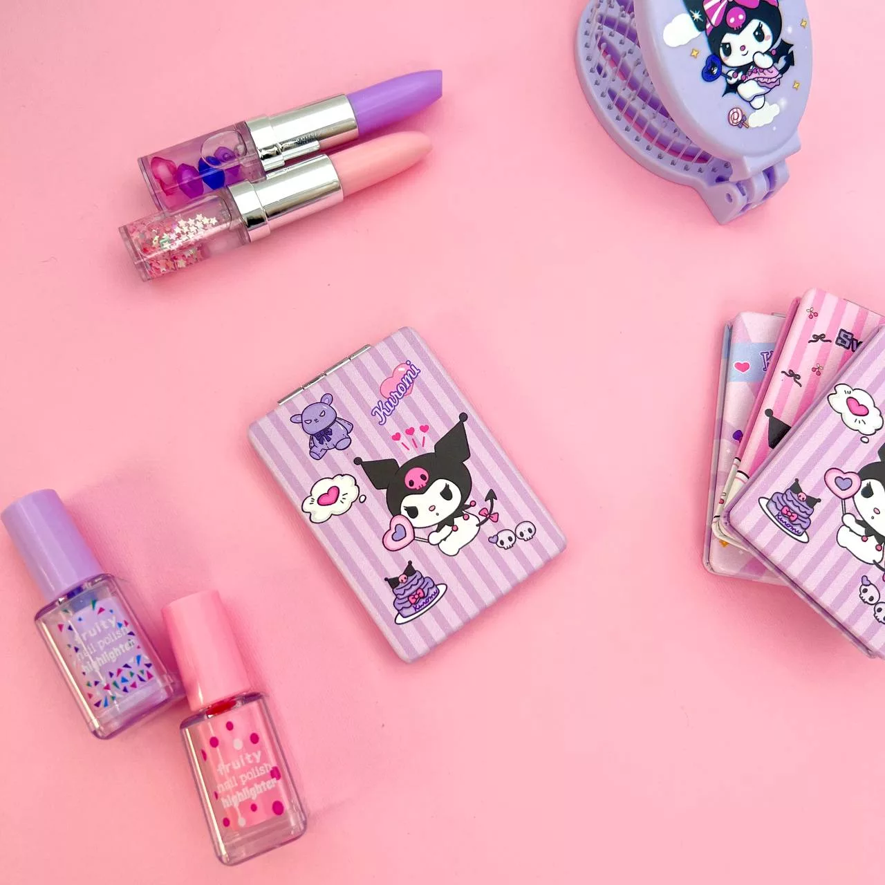 آینه آرایشی تاشو جیبی مدل کرومی