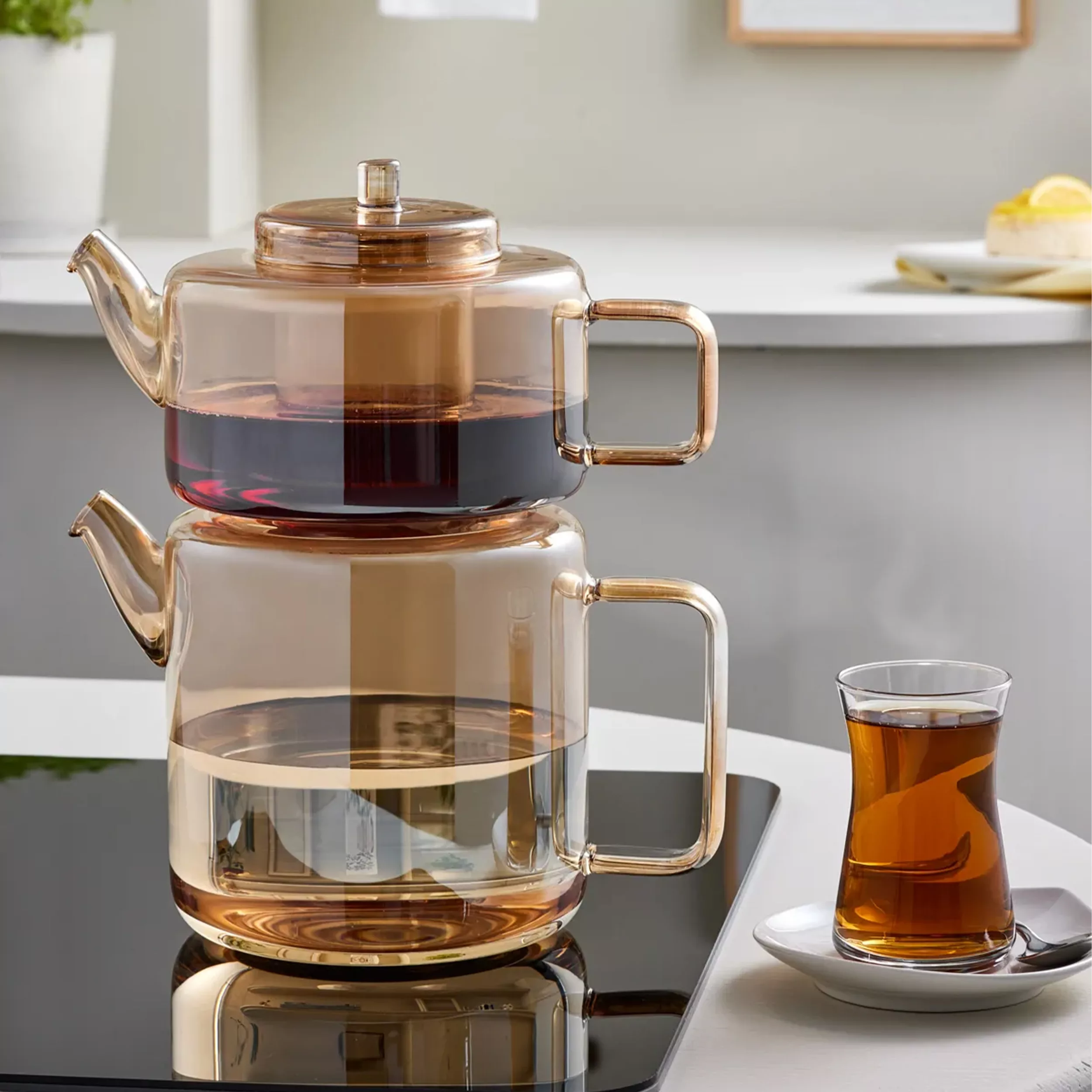 ست کتری و قوری شاهین مدل SH002