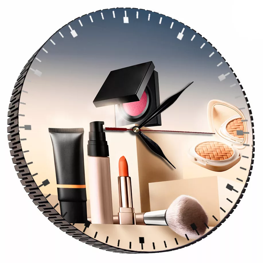 ساعت دیواری مدل میکاپ