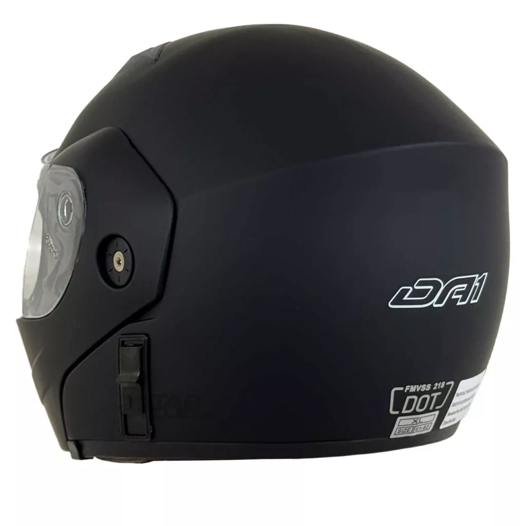 کلاه کاسکت دی ای وان مدل فک متحرک عینک دار کد DA_B_102