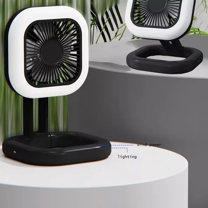 پنکه رومیزی مدل RingLight ظرفیت 2600 میلی آمپر ساعت