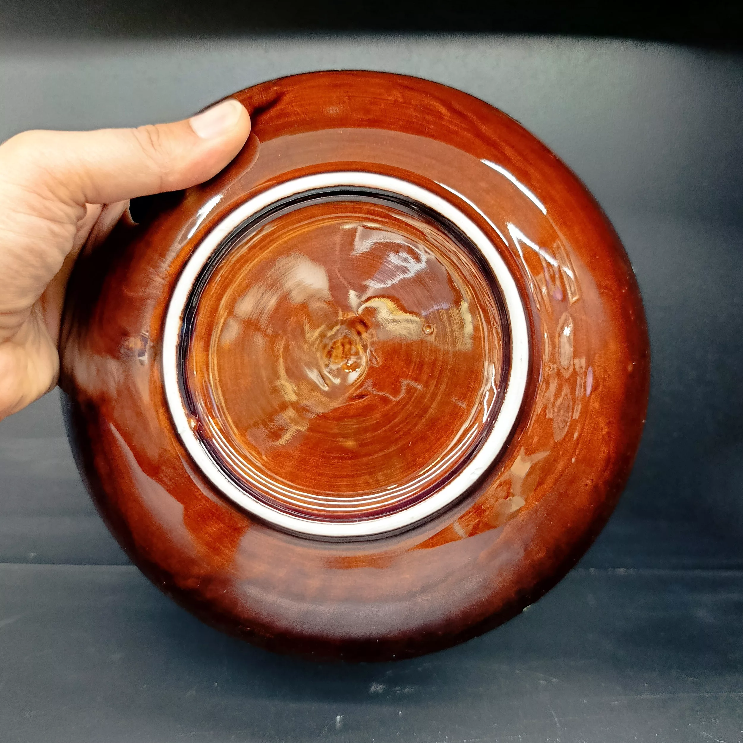 سرویس غذاخوری 18 پارچه 6 نفر مدل لعاب کهکشانی