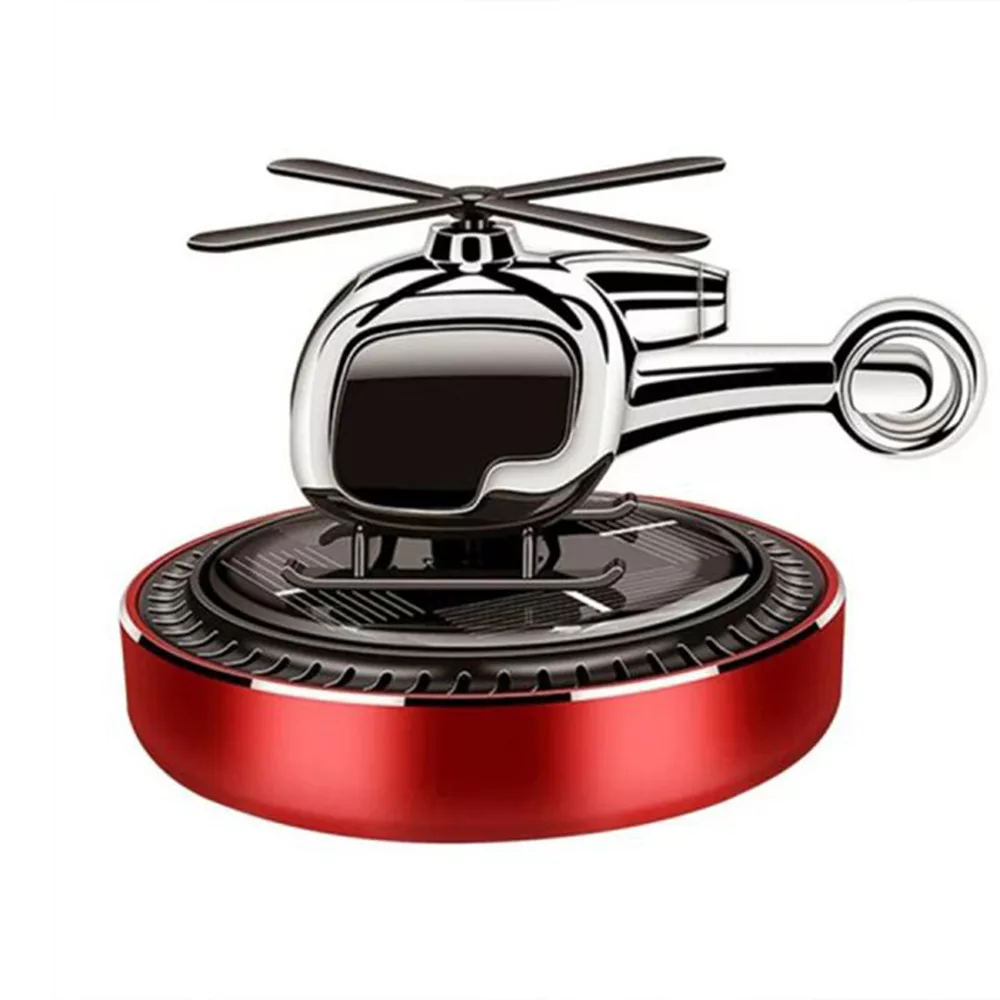 خوشبو کننده خورشیدی خودرو مدل CARLOX طرح هلیکوپتر قرمز