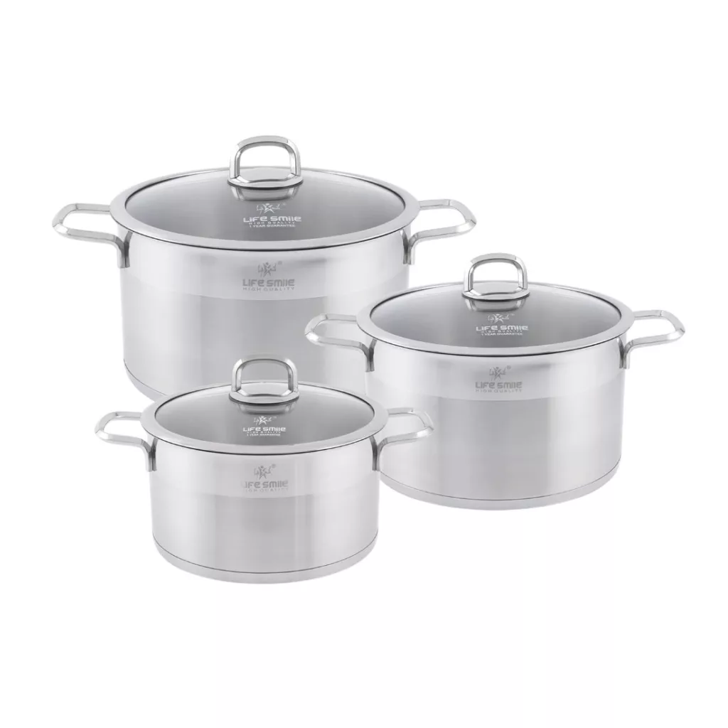 سرویس پخت و پز 6 پارچه لایف اسمایل مدل LIFEP12-6