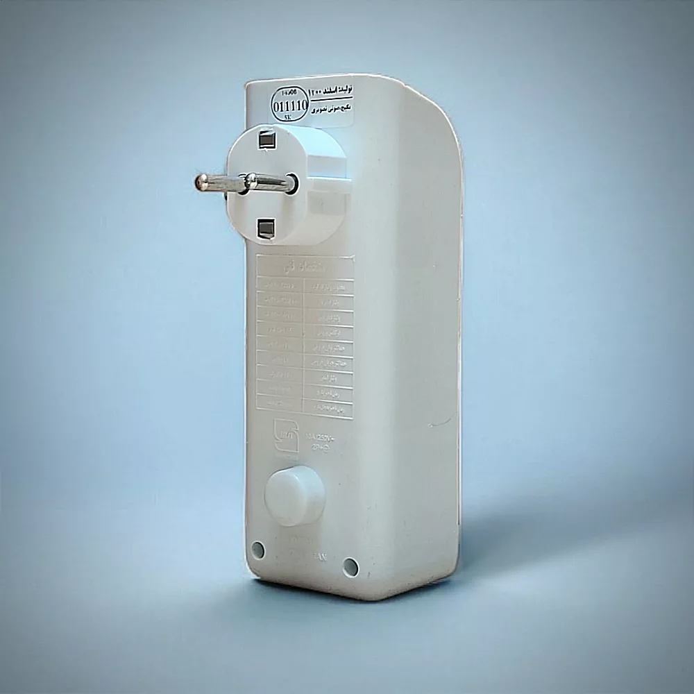 محافظ ولتاژ خیام الکتریک مدل دو خانه ویژه یخچال و فریزر