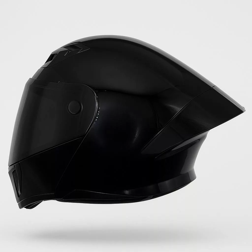 کلاه کاسکت فک‌متحرک استیل برد مدل Sb20 به همراه طلق دودی