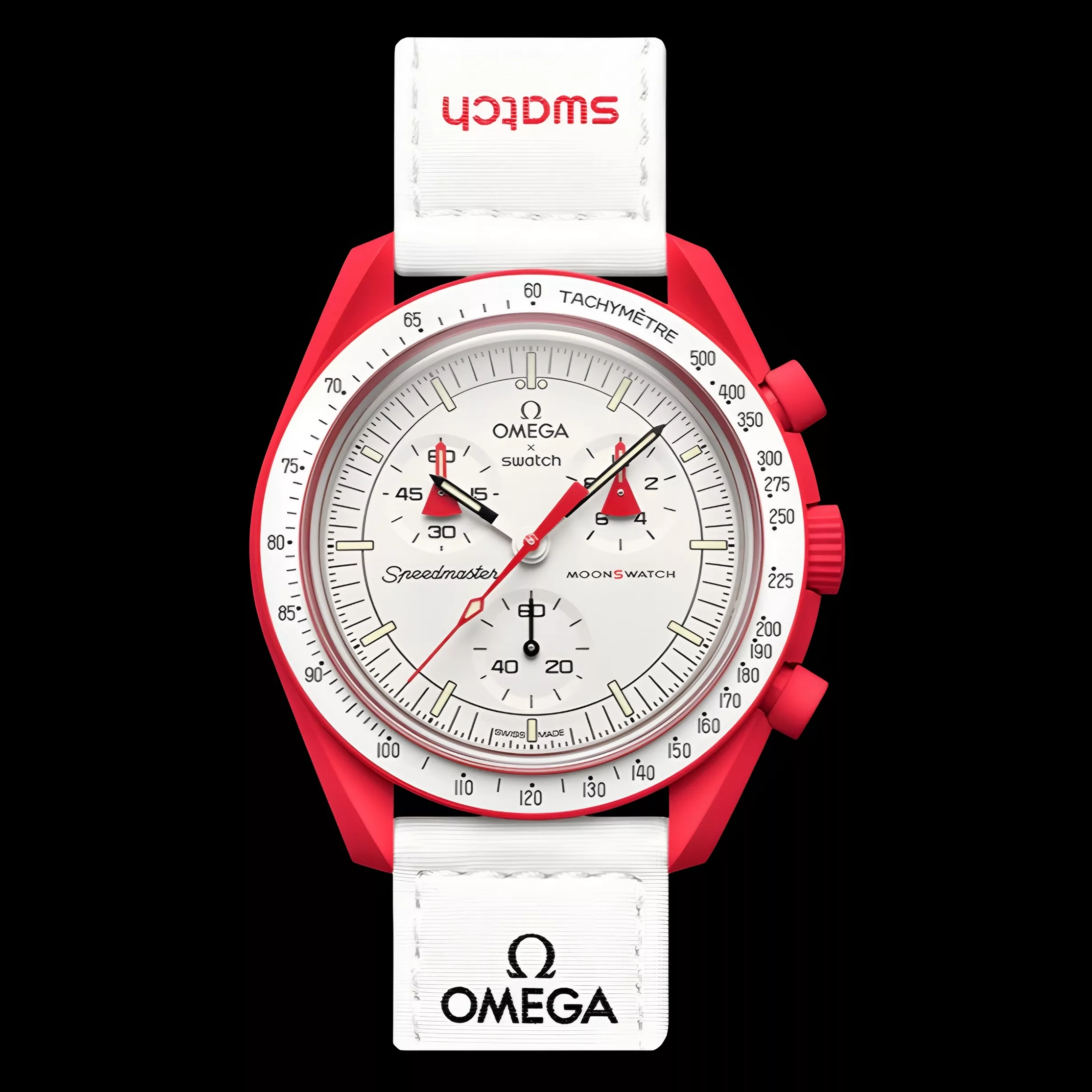 ساعت مچی عقربه‌ای کوارتز مدل سه موتور فعال کرنوگراف بند چسبی کد ۲