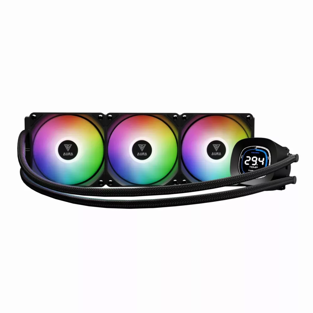 سیستم خنک‌کننده آبی گیم دیاس مدل AURA GL360 DIGITAL