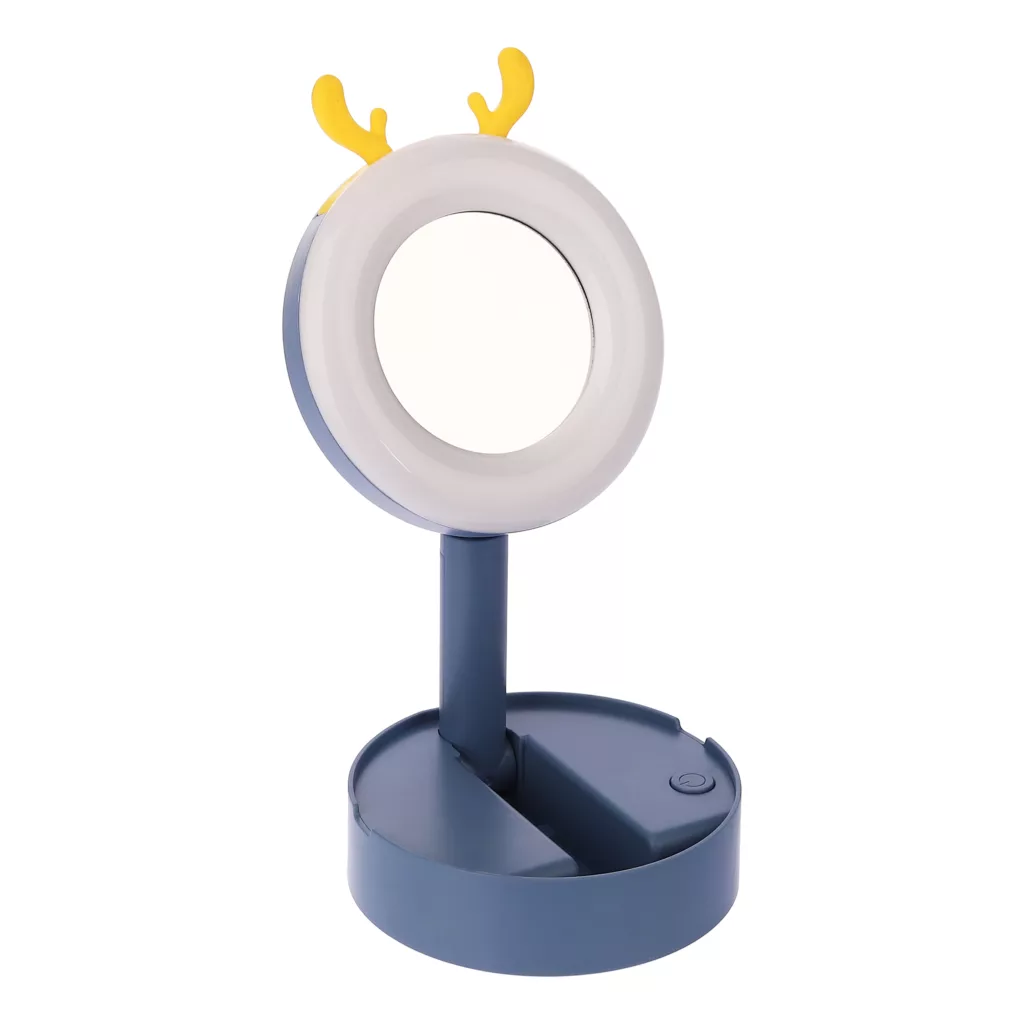 آینه آرایشی رینگ‌لایت‌دار مدل NO.0838