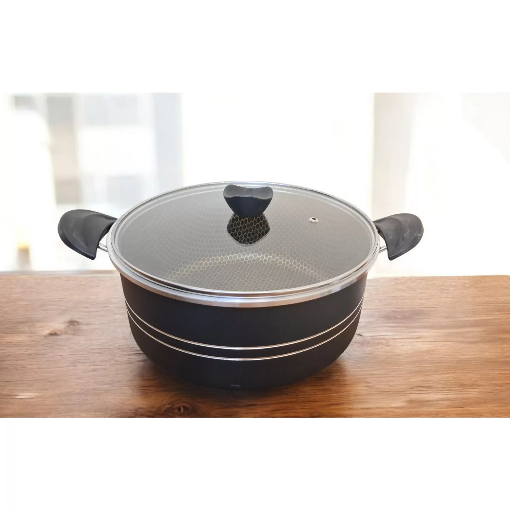 سرویس قابلمه و تابه گرانیتی 7 پارچه رامیلا مدل لیما