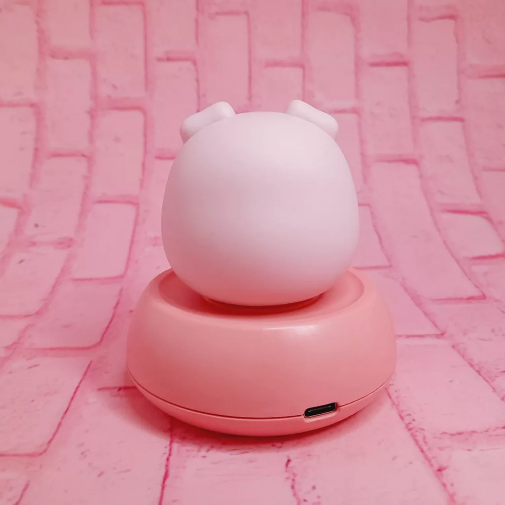 چراغ خواب کودک مدل ضربه ای طرح خوک