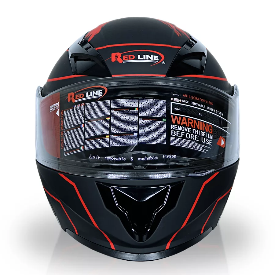 کلاه کاسکت فک متحرک ردلاین مدل 939 x RD lose