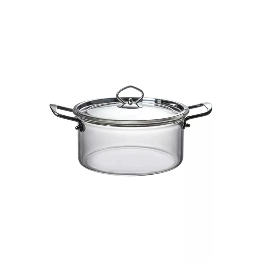 سرویس قابلمه 4 پارچه مدل شیشه ای کد Nc23_20 مجموعه دو عددی