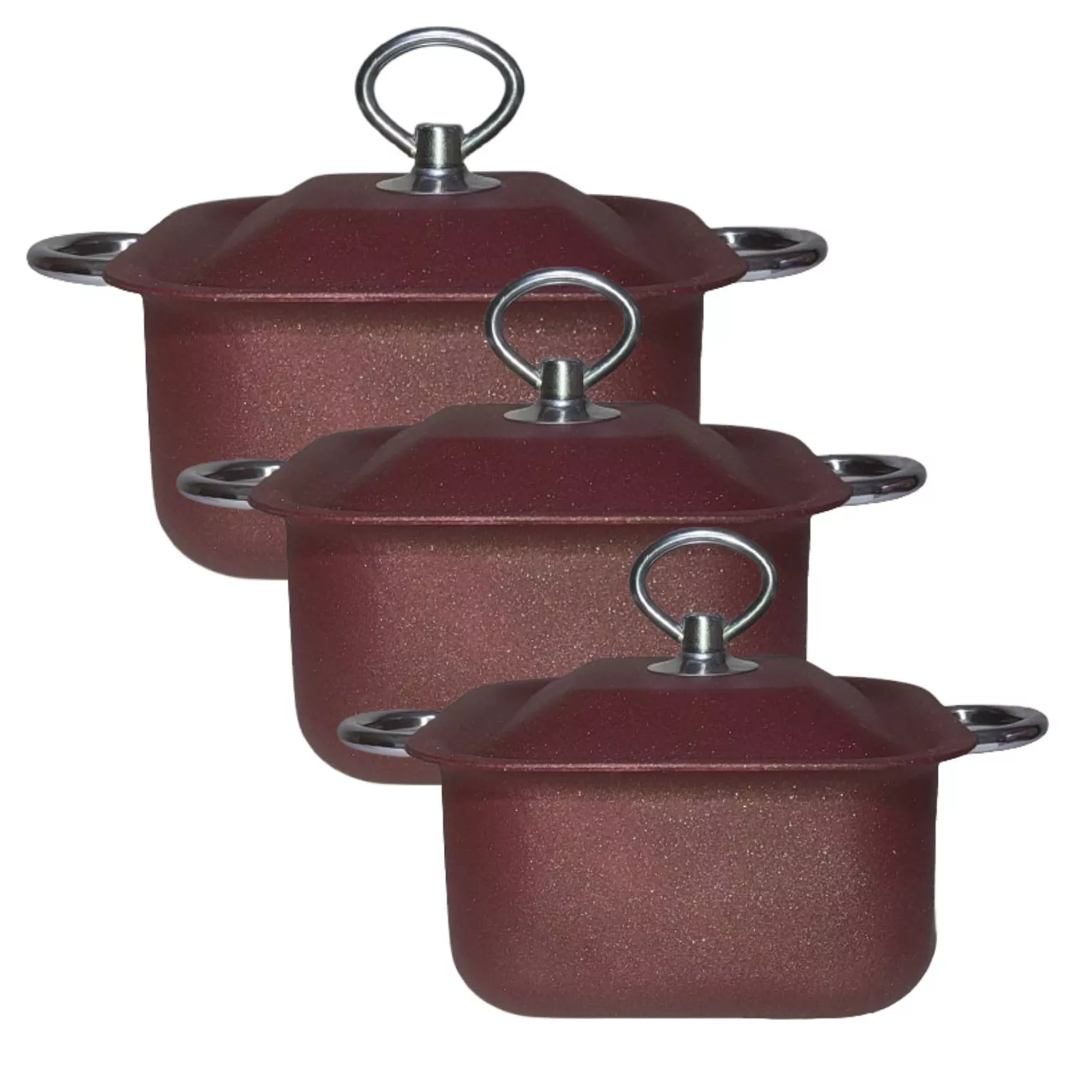 سرویس قابلمه گرانیتی 6 پارچه مدل mini