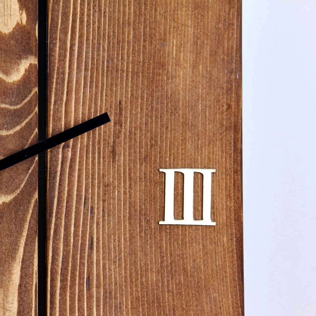 ساعت دیواری مدل روستیک کد CW1202br