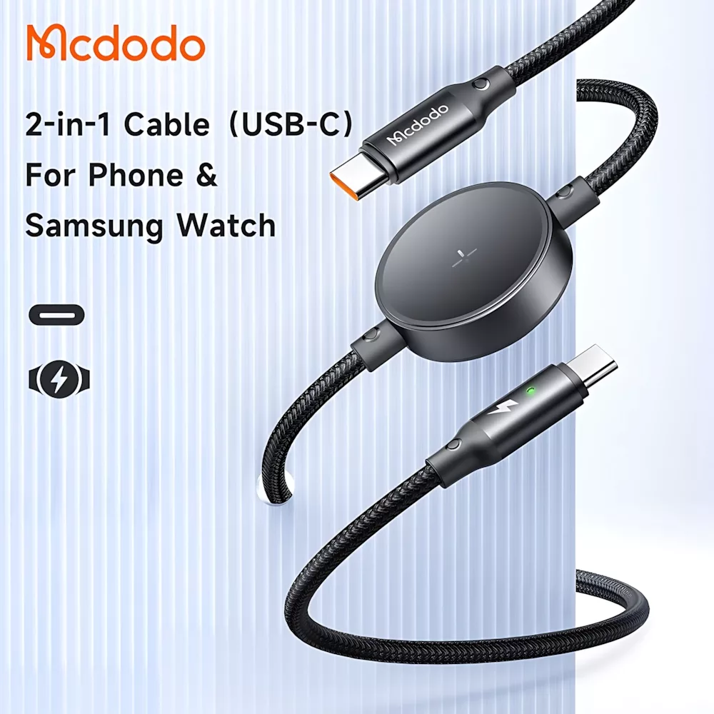 کابل USB-C مک دودو مدل CA-417 60W طول 1.5 متر