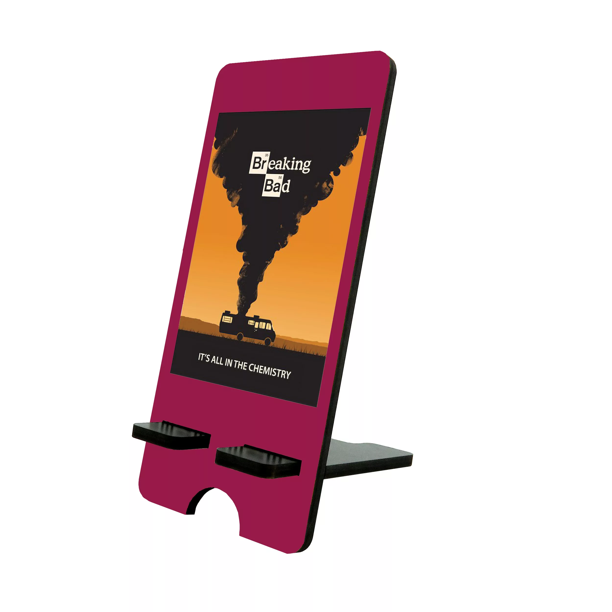 پایه نگهدارنده گوشی موبایل و تبلت طرح بریکینگ بد کد 2819772