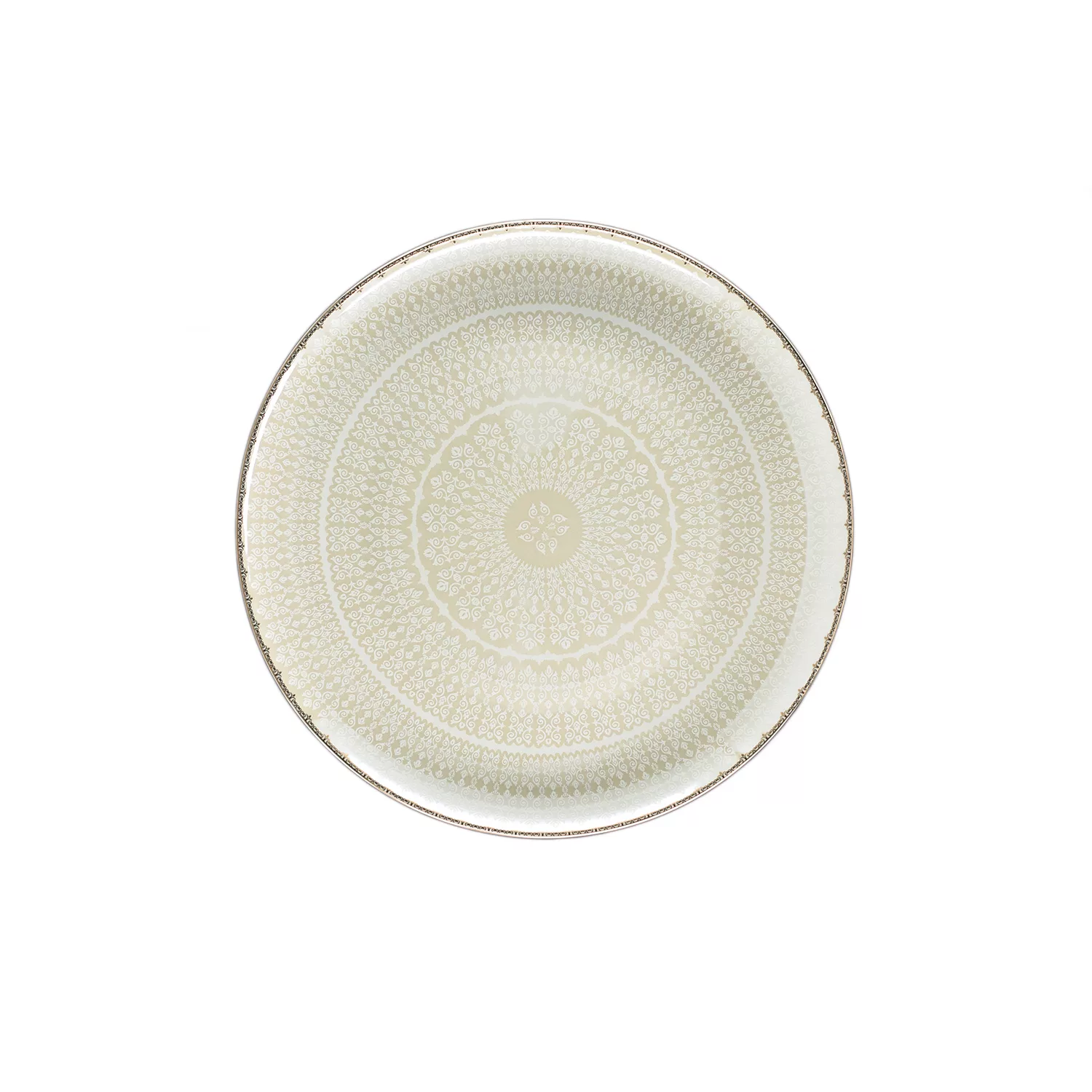 سرويس غذاخوری 28 پارچه دینوا ساینا مدل 19152 لوستر زنجیر طلا