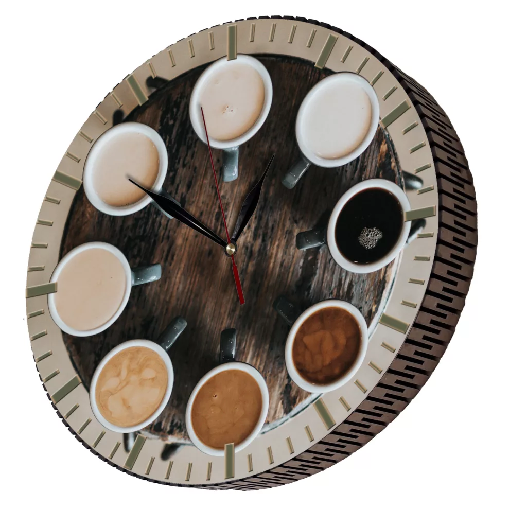 ساعت دیواری مدل نسکافه