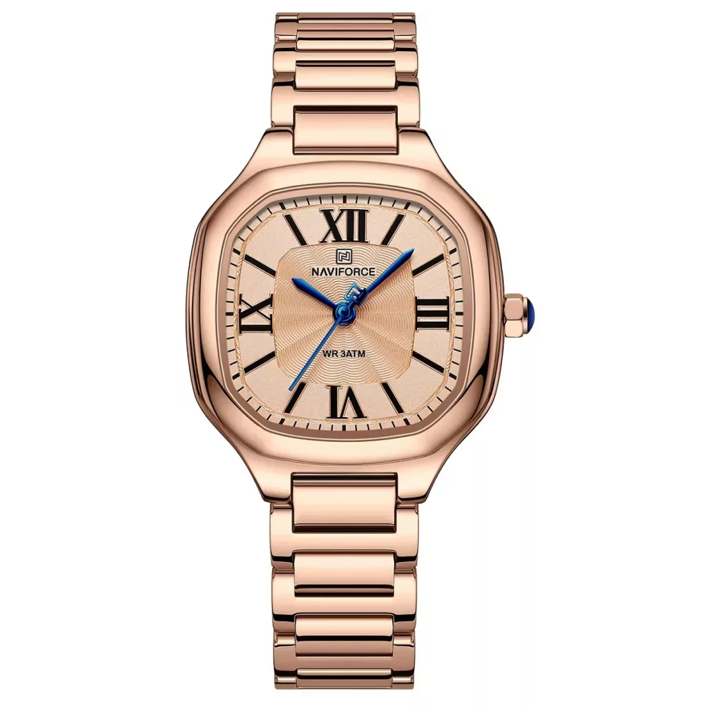 ساعت مچی عقربه ای زنانه نیوی فورس مدل NF5042RGRG