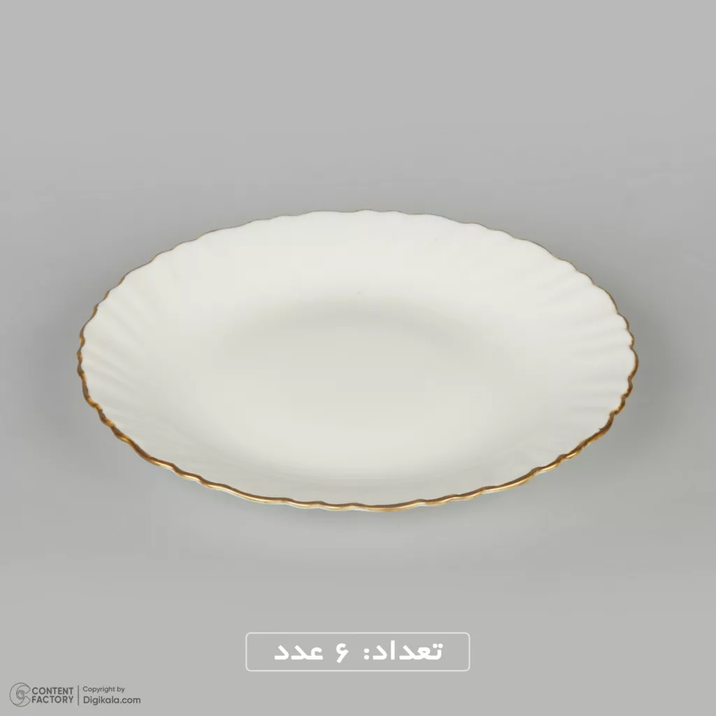 سرویس غذاخوری 25 پارچه 6 نفر مدل  پریسان