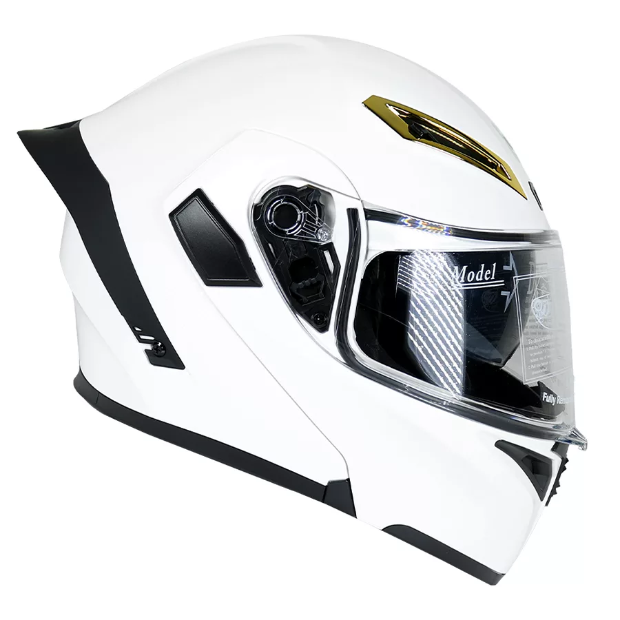 کلاه کاسکت فک متحرک کایک مدل 772 طرح wh/mod