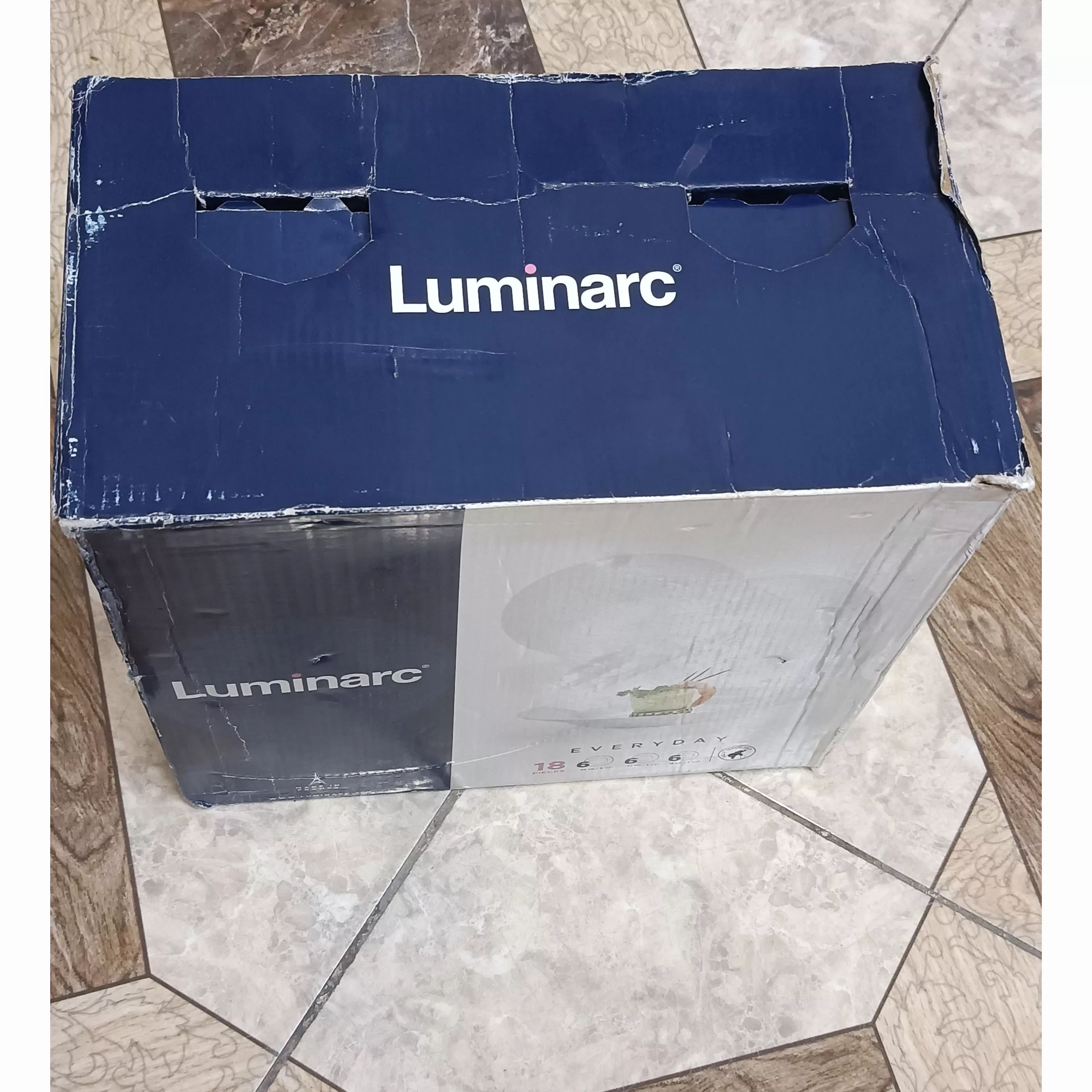 سرویس غذا خوری 18 پارچه لومینارک مدل every day