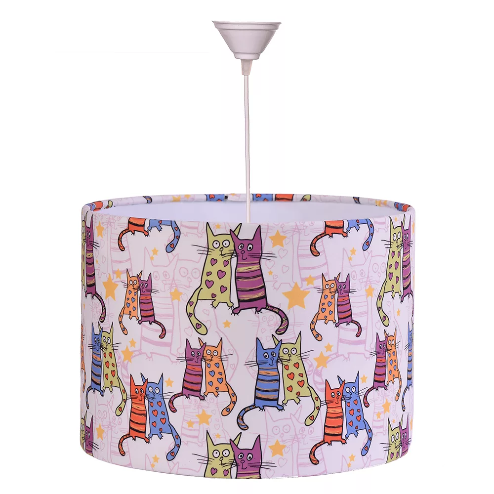 لوستر اتاق کودک مدل گربه