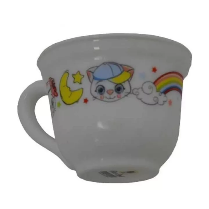 سرویس غذا خوری 5 پارچه پارس اوپال طرح رنگین کمانی کد B660