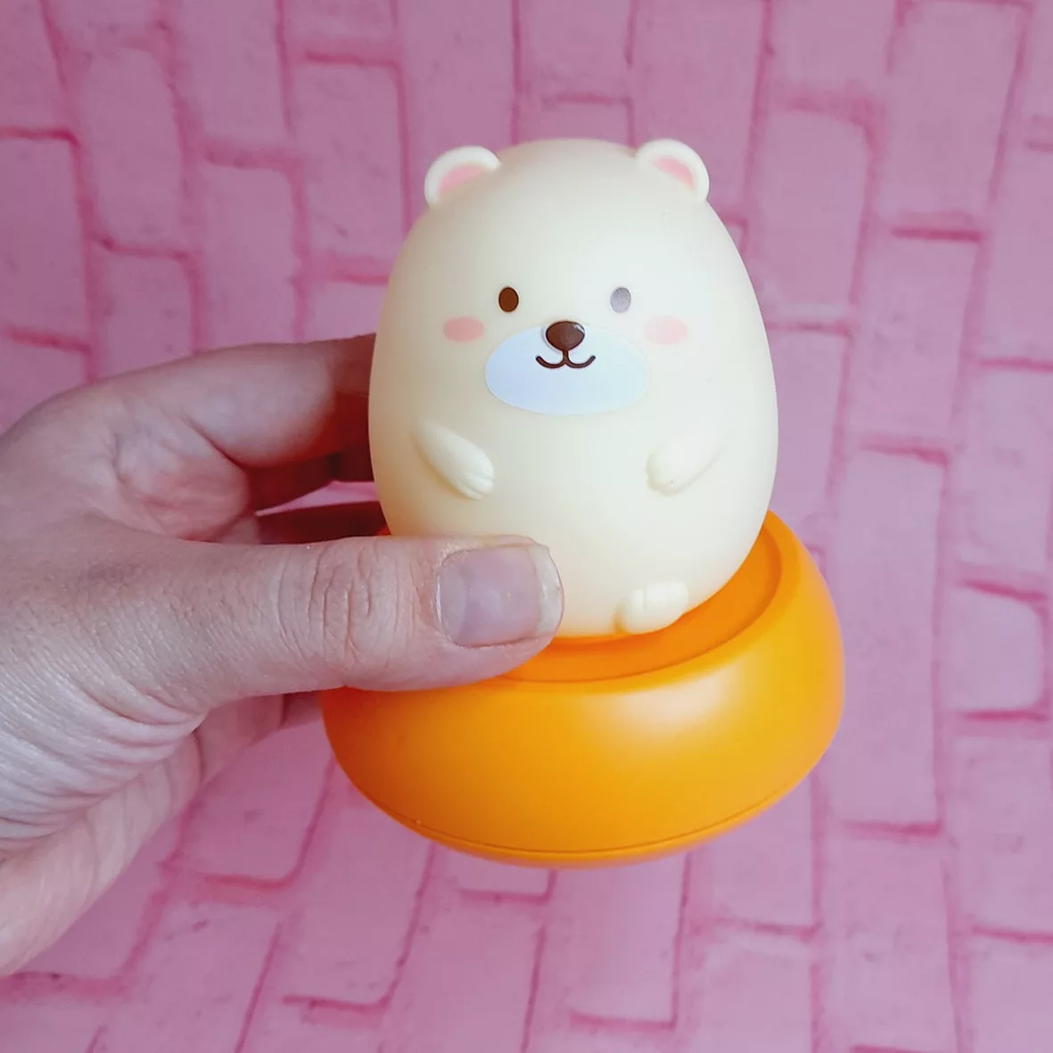 چراغ خواب کودک مدل ضربه ای طرح خرس