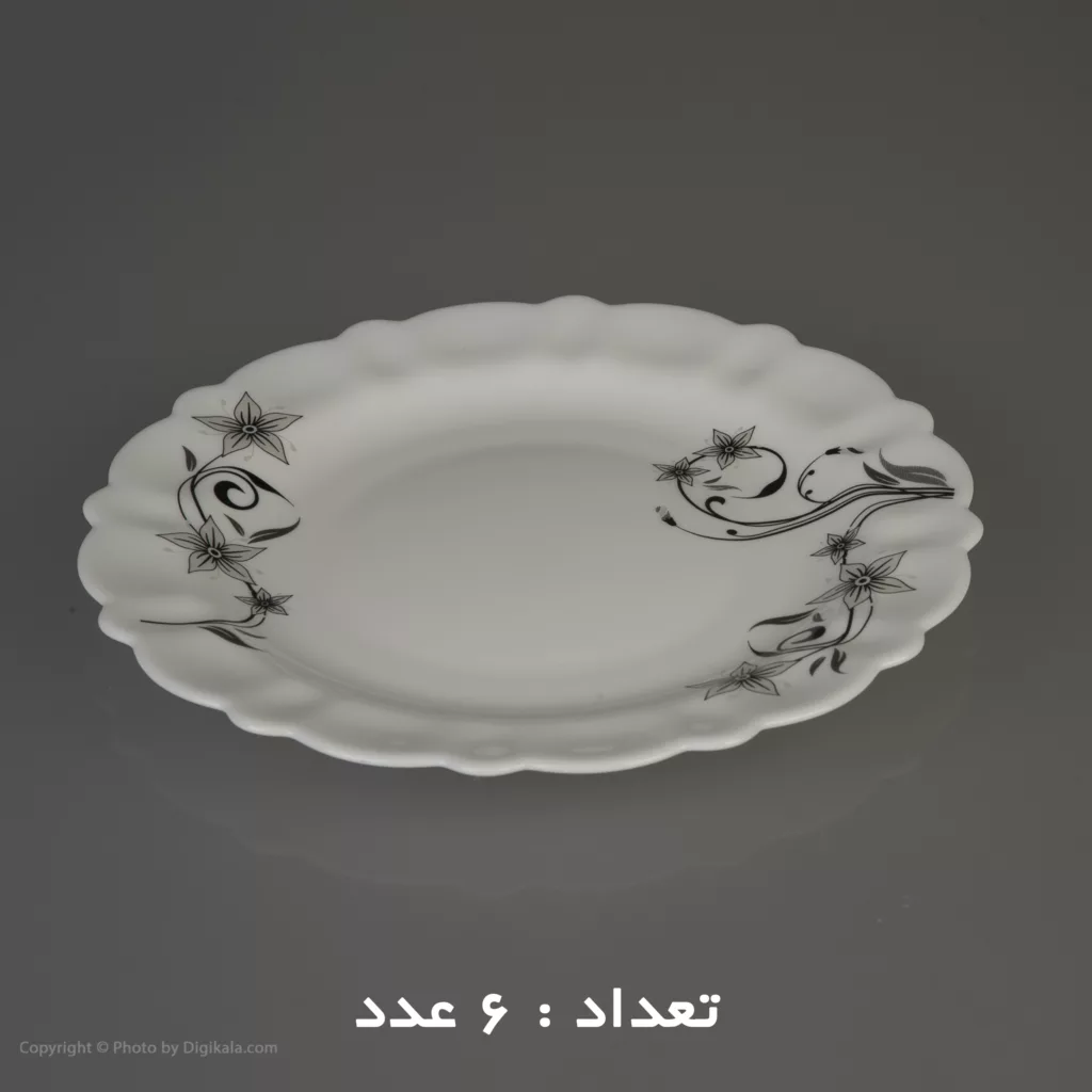 سرویس 25 پارچه اپال طرح دایره مدل سزار