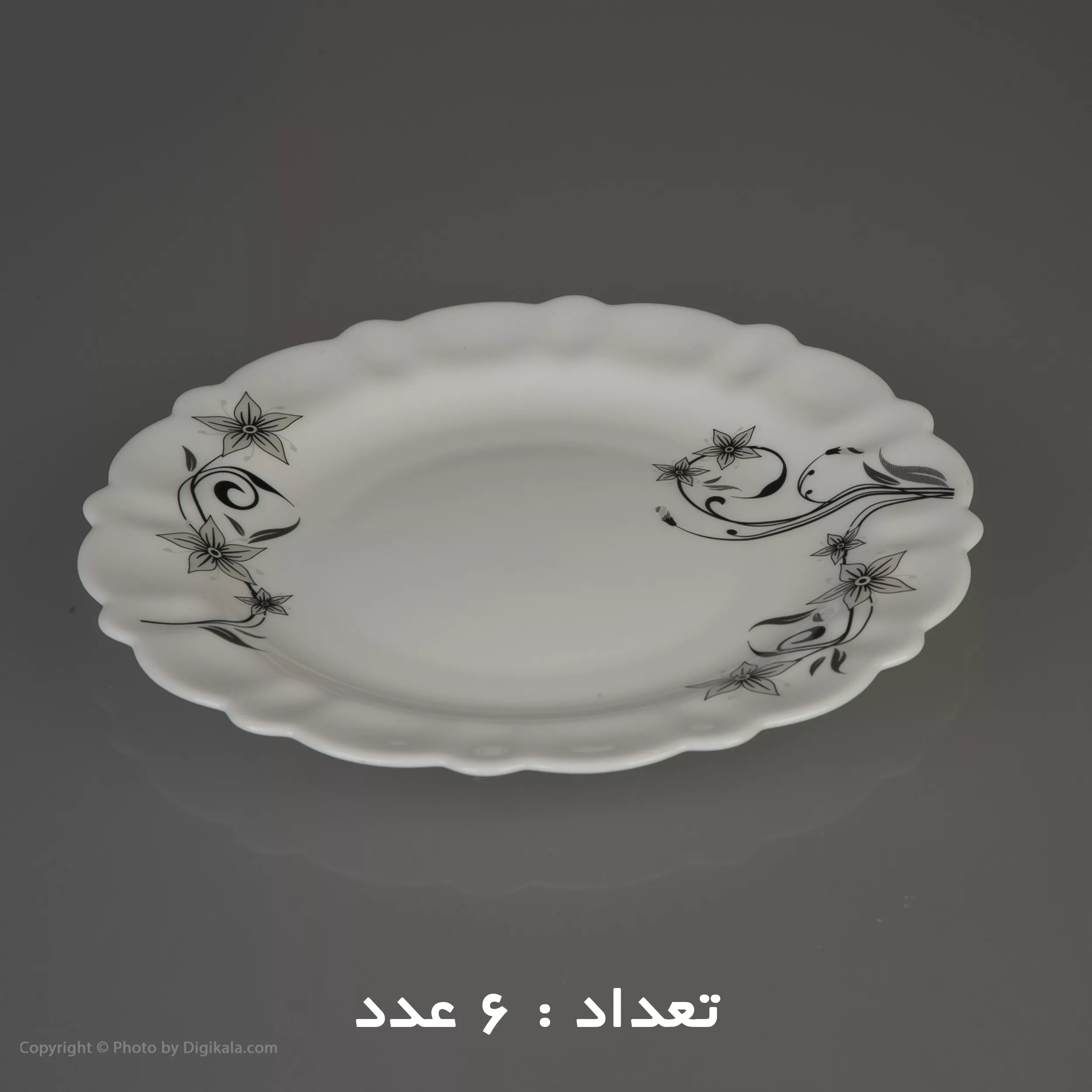 سرویس 25 پارچه اپال طرح دایره مدل سزار