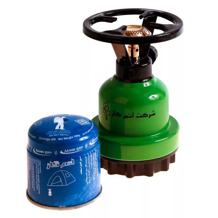 اجاق سفری اتم گاز مدل A100 همراه با کپسول