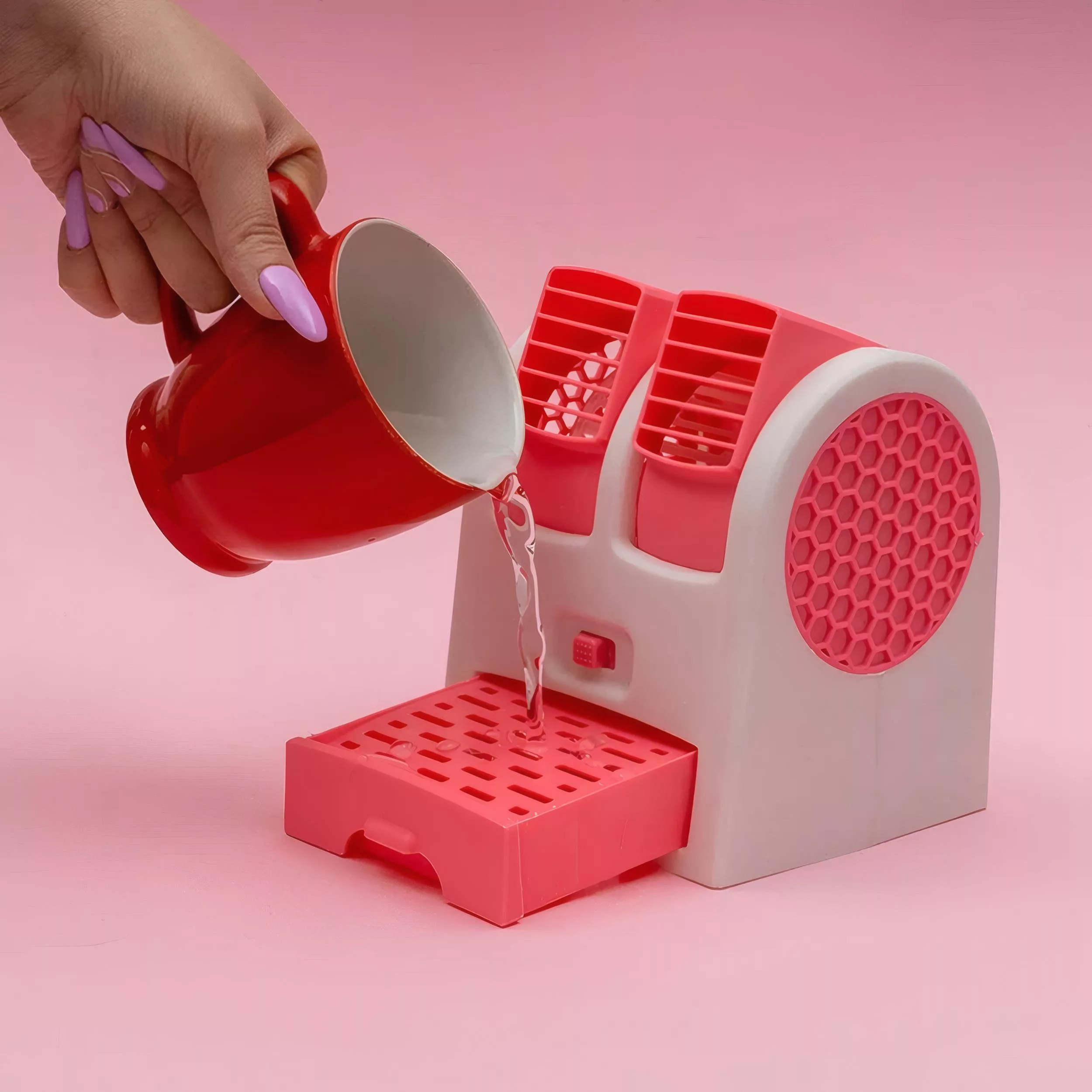 پنکه USB مدل کولر آبی