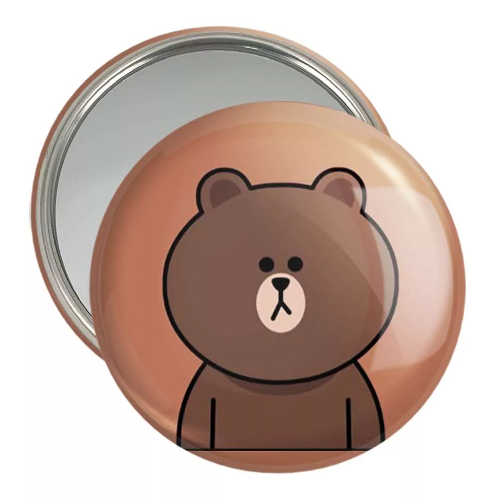 آینه جیبی خندالو مدل خرس  کد 5956