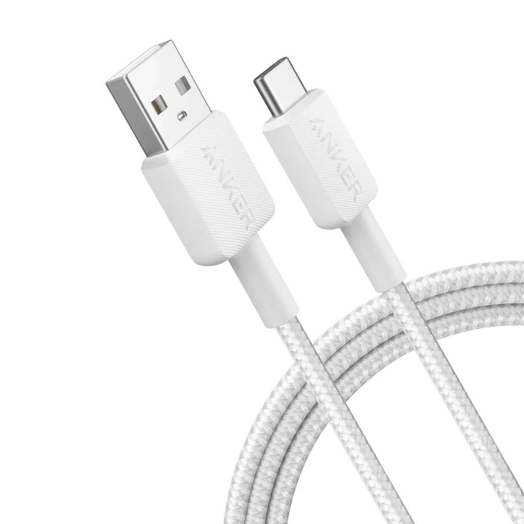 کابل تبدیل USB به USB-C انکر مدل 322/A81H5 طول 0.9 متر
