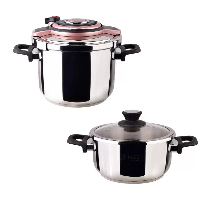 زودپز دوقلو مدل PC201 گنجایش 6 و 4 لیتر