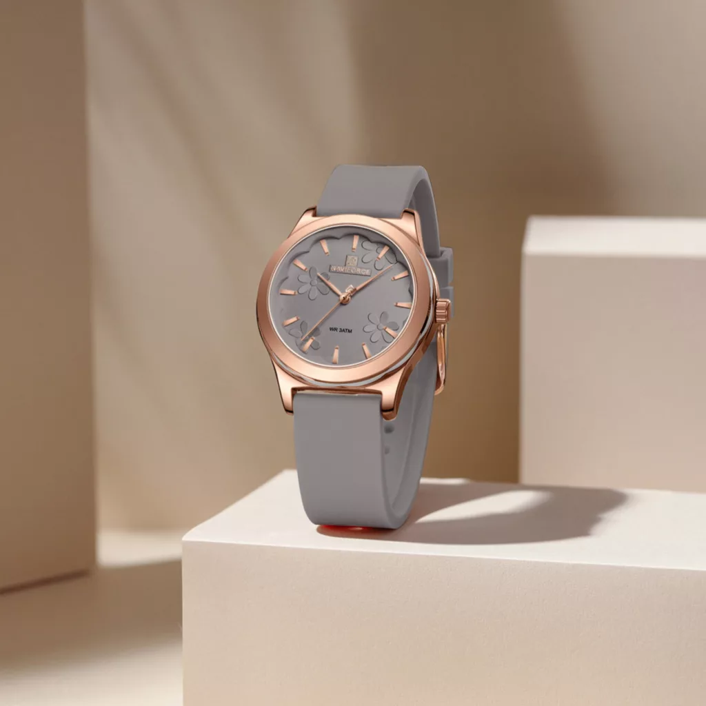 ساعت مچی عقربه ای زنانه نیوی فورس مدل NF5051SRS