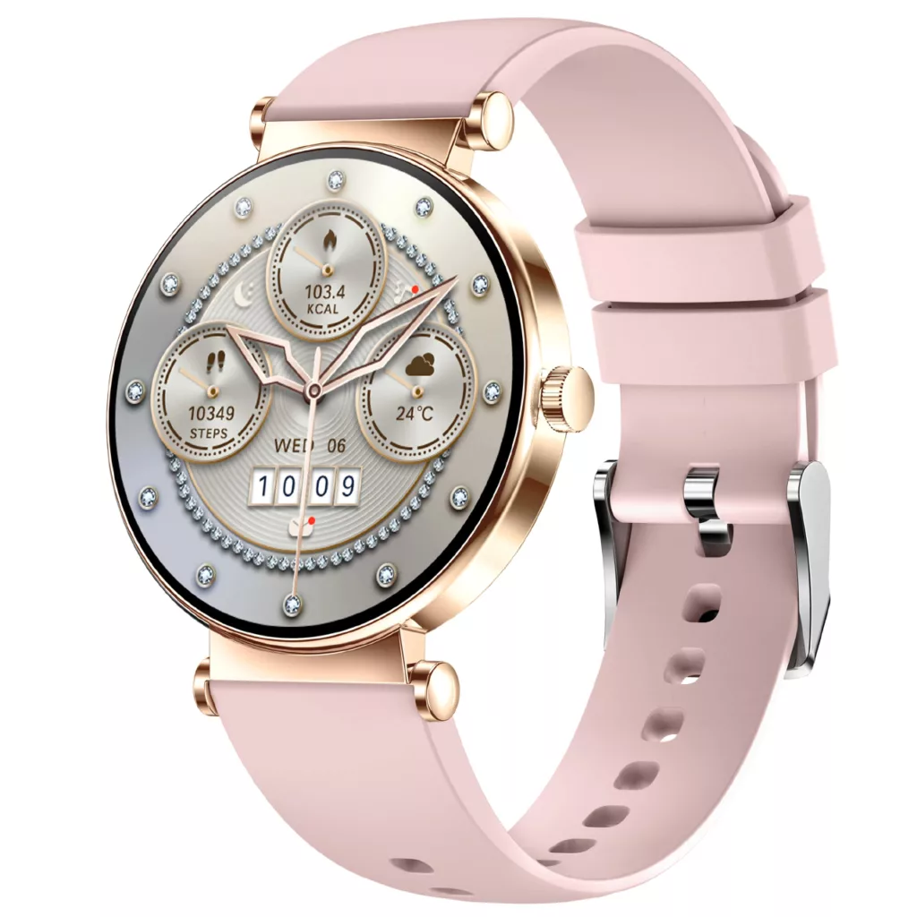 ساعت هوشمند 41 میلیمتری دیبت ویر مدل DelicateY16 با بند سیلیکونی