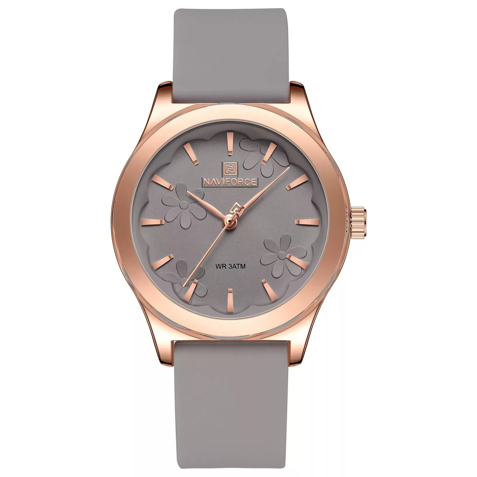 ساعت مچی عقربه‌ای کوارتز زنانه نیوی فورس مدل NF5051RGGYGY